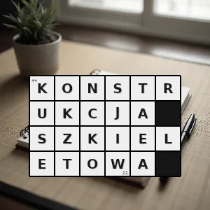 Hasło krzyżówkowe sposób tworzenia konstrukcji budowlanych polegający na rozdzieleniu funkcji elementów nośnych i wypełniających - konstrukcja szkieletowa – rozwiązanie, synonimy, podpowiedzi i definicje krzyżówkowe